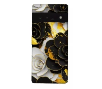 Купить - чехол для смартфона  Чехол Flower black-white для Google Pixel 6 Pro 2046041
