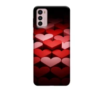 Купить - чехол для смартфона  Чехол Hearts pattern для Motorola Moto G42 2002019