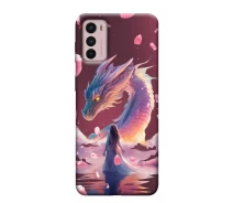 Купить - чехол для смартфона  Чехол Girl and dragon для Motorola Moto G42 2015900