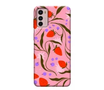 Купить - чехол для смартфона  Чехол Strawberry pink для Motorola Moto G42 2029283