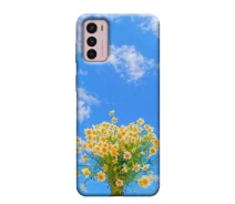 Купить - чехол для смартфона  Чехол Sky flowers для Motorola Moto G42 2041188