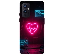 Купить - чехол для смартфона  Чехол Neon heart для OnePlus 9 1999590