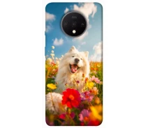 Купить - чехол для смартфона  Чехол Happy dog in flowers для OnePlus 7T 2056507