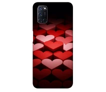 Купить - чехол для смартфона  Чехол Hearts pattern для Oppo A92 2001758