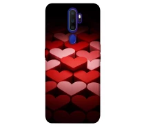 Купить - чехол для смартфона  Чехол Hearts pattern для Oppo A9 (2020) 2001775