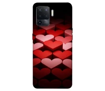 Купить - чехол для смартфона  Чехол Hearts pattern для Oppo Reno 5 Lite 2001900