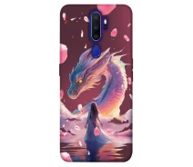 Купить - чехол для смартфона  Чехол Girl and dragon для Oppo A9 (2020) 2015656