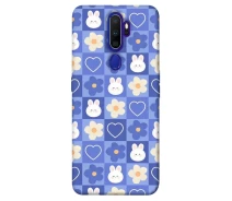 Купить - чехол для смартфона  Чехол Кролики-цветочки для Oppo A9 (2020) 2030300