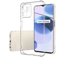 Купить - чехол для смартфона  TPU чехол GETMAN Ease logo усиленные углы Full Camera на Realme C35 (Прозрачный (прозрачный)) 1750825
