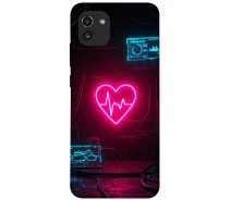 Купить - чехол для смартфона  Чехол Neon heart для Samsung Galaxy A03 1999622