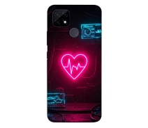 Купить - чехол для смартфона  Чехол Neon heart для Realme C21Y 1999672
