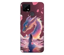 Купить - чехол для смартфона  Чехол Girl and dragon для Realme C21Y 2015753