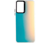 Купить - чехол для смартфона  TPU+PC чехол Magic glow with protective edge на Samsung Galaxy A13 4G (Pink / Purple ) 1651834