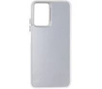 Купить - чехол для смартфона  TPU+PC чехол Magic glow with protective edge на Samsung Galaxy A13 4G (White) 1651836