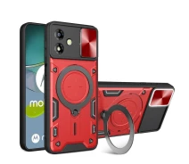 Купить - чехол для смартфона  Ударопрочный чехол Bracket case with Magnetic на Samsung Galaxy A06 (Red) 1964874