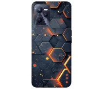 Купить - чехол для смартфона  Чехол Burning hex pattern для Realme C35 2027292