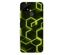 Купить - чехол для смартфона  Чехол Neon hexagon для Realme C21Y 2026014
