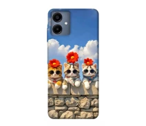 Купить - чехол для смартфона  Чехол Flower cats для Samsung Galaxy A06 2058129