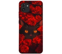 Купить - чехол для смартфона  Чехол Rose cat для Samsung Galaxy A03 2060543