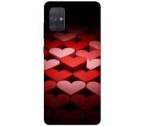 Купить - чехол для смартфона  Чехол Hearts pattern для Samsung Galaxy A71 (2020) 2001651