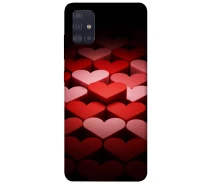 Купить - чехол для смартфона  Чехол Hearts pattern для Samsung Galaxy A51 (2020) 2001659