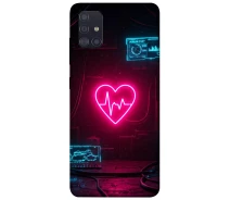 Купить - чехол для смартфона  Чехол Neon heart для Samsung Galaxy A51 (2020) 1999459