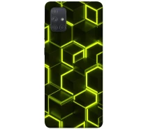 Купить - чехол для смартфона  Чехол Neon hexagon для Samsung Galaxy A71 (2020) 2025793