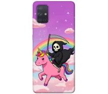 Купить - чехол для смартфона  Чехол Grim reaper corn для Samsung Galaxy A71 (2020) 2034619