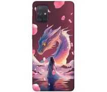Купить - чехол для смартфона  Чехол Girl and dragon для Samsung Galaxy A71 (2020) 2015531