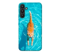 Купить - чехол для смартфона  Чехол Cat swimming для Samsung Galaxy A34 5G 2059733