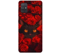 Купить - чехол для смартфона  Чехол Rose cat для Samsung Galaxy A71 (2020) 2060375