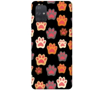 Купить - чехол для смартфона  Чехол Colorful Paws для Samsung Galaxy A71 (2020) 2031075