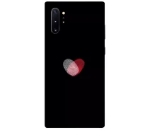 Купить - чехол для смартфона  Чехол Fingerprint heart для Samsung Galaxy Note 10+ (2019) 2002987