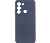 Купить - чехол для смартфона  Чехол Silicone Cover Lakshmi Full Camera (AAA) на TECNO Spark 8C (Темно-синий / Midnight blue) 1651587