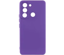 Купить - чехол для смартфона  Чехол Silicone Cover Lakshmi Full Camera (AAA) на TECNO Spark 8C (Фиолетовый/Amethyst) 1651588