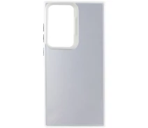 Купить - чехол для смартфона  TPU+PC чехол Magic glow with protective edge на Samsung Galaxy S23 Ultra (White) 1651876
