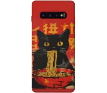Купить - чехол для смартфона  Чехол Cat noodles для Samsung Galaxy S10 Plus (2019) 2059948