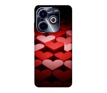 Купить - чехол для смартфона  Чехол Hearts pattern для TECNO Spark Go 2024 2002061