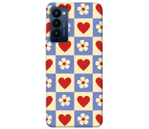 Купить - чехол для смартфона  Чехол Сердца-цветочки для TECNO Camon 18 2030081