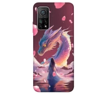 Купить - чехол для смартфона  Чехол Girl and dragon для Xiaomi Mi 10T 2015630