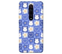 Купить - чехол для смартфона  Чехол Кролики-цветочки для Xiaomi Mi 9T 2030226