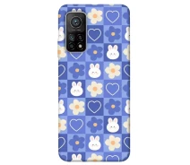 Купить - чехол для смартфона  Чехол Кролики-цветочки для Xiaomi Mi 10T 2030274