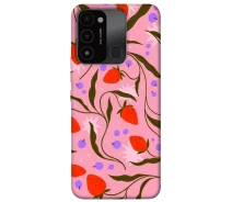 Купить - чехол для смартфона  Чехол Strawberry pink для TECNO Spark 8C 2024141