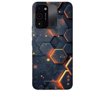 Купить - чехол для смартфона  Чехол Burning hex pattern для TECNO Spark 8C 2027275