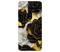 Купить - чехол для смартфона  Чехол Flower black-white для Xiaomi Mi 9T 2045814