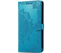 Купить - чехол для смартфона  Кожаный чехол (книга) Art Case с визитницей на Xiaomi Redmi Note 13 Pro+ (Синий) 1683860
