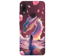 Купить - чехол для смартфона  Чехол Girl and dragon для Xiaomi Redmi Note 7 2015574