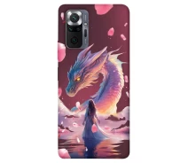 Купить - чехол для смартфона  Чехол Girl and dragon для Xiaomi Redmi Note 10 Pro 2015658