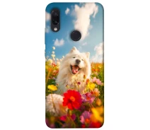 Купить - чехол для смартфона  Чехол Happy dog in flowers для Xiaomi Redmi Note 7 2056458