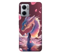 Купить - чехол для смартфона  Чехол Girl and dragon для Xiaomi Redmi Note 11E 2015768